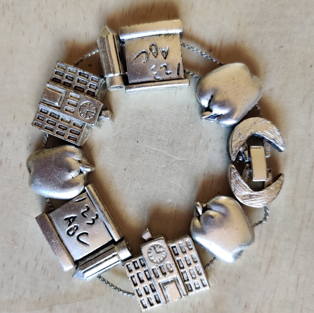 Vintage teachers slide bracelet MUST BUNDLE